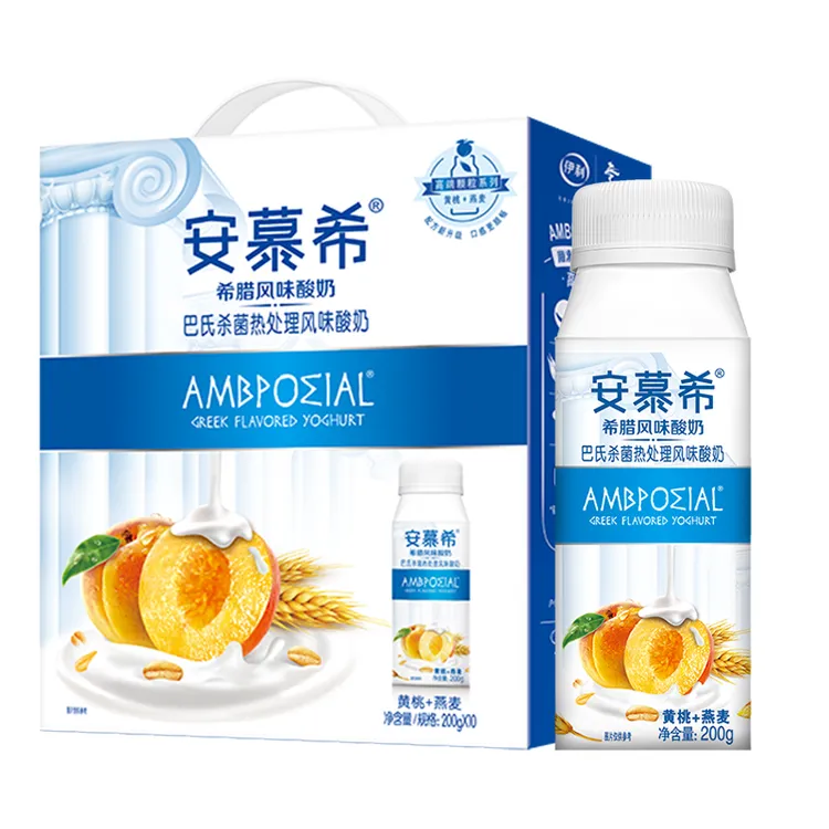 黄桃燕麦酸奶安慕希风味营养酸奶（西藏、新疆、青海不包邮自己）