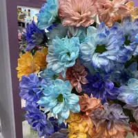 【思芹花卉|七彩油画紫小菊】好养花期长治愈吸色花材，顺丰冷链