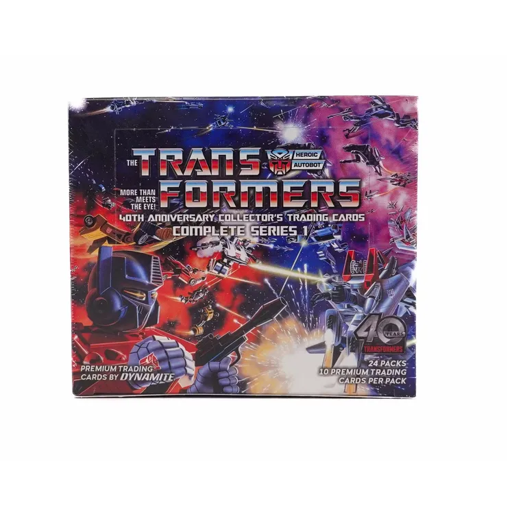 2024年40周年变形金刚动画片漫画玩具艺术收藏卡HOBBY爱好者卡牌