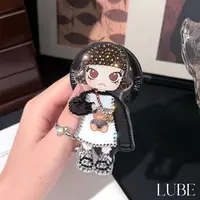 【卫衣茉莉】歪歪高定手工钻直立磁吸支架适用于安卓苹果磁吸壳壳