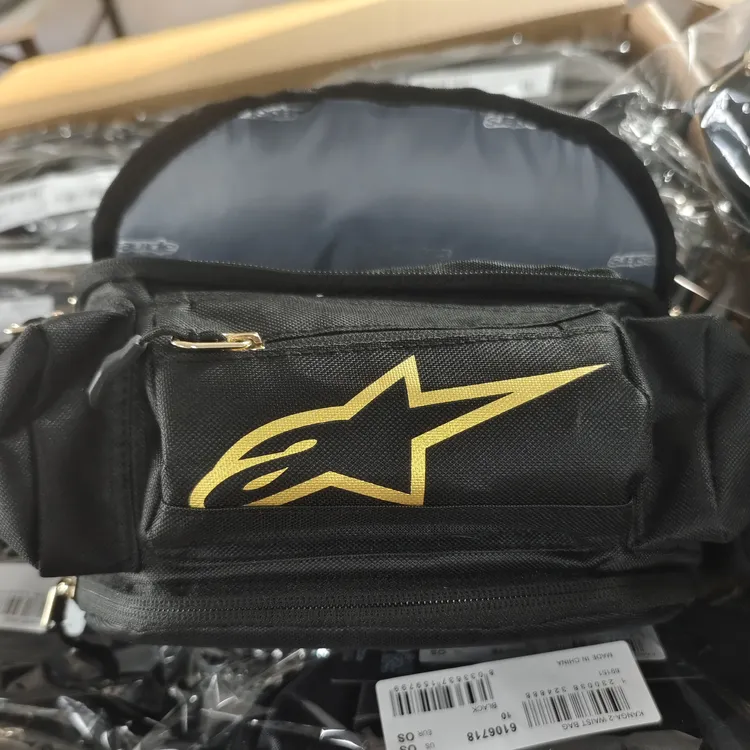 【手工烫金】a星腰包斜挎包机车骑行装备摩托车摩旅机车腰包骑行包