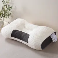 丹丹专属【晚悠】05新款家用枕头厚实护颈承托枕芯一对装-dd