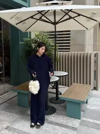 温柔瑶-Ersan冬季新款#“100羊毛”松弛感连帽上衣#7680