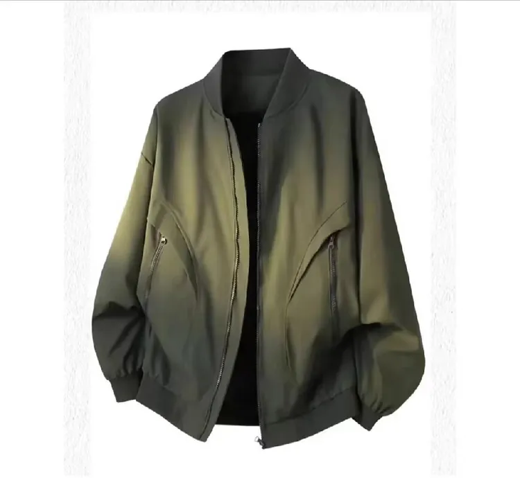 棒球领飞行夹克外套G36