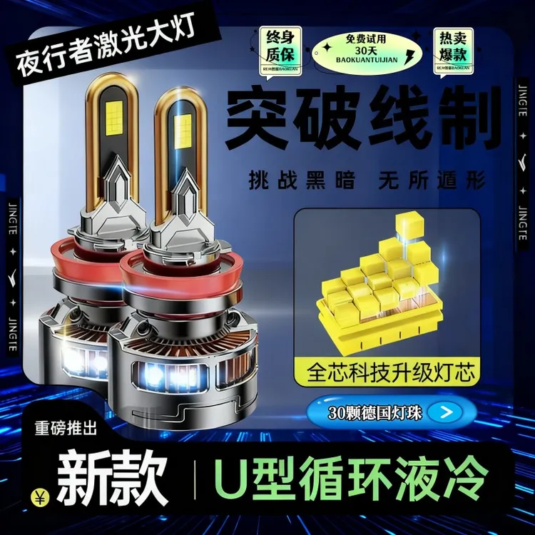 【丰田400W】卡罗拉雷凌激光版大灯RAV凯美瑞威驰致炫锐志汉兰达