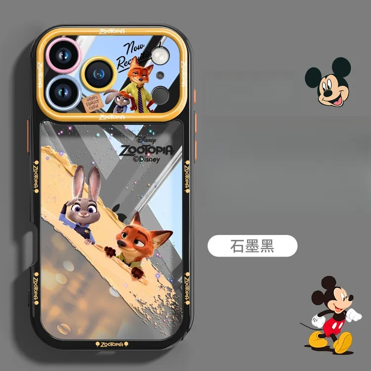 疯狂动物城适用苹果17promax手机壳新款iPhone16卡通15动漫14/13