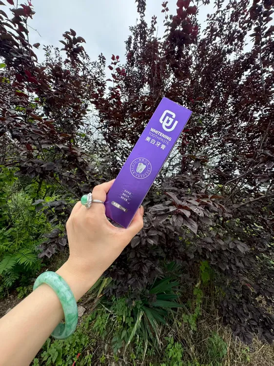 倍聪十年：GU美白牙膏