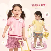 【夏季收官】小o爸女婴童 套装夏季婴儿小衫短裤洋气两件套BK536176