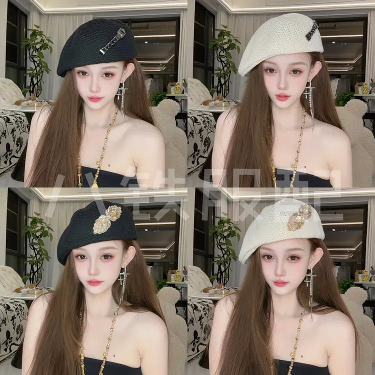 【定型贝雷帽】钻钻贝雷帽