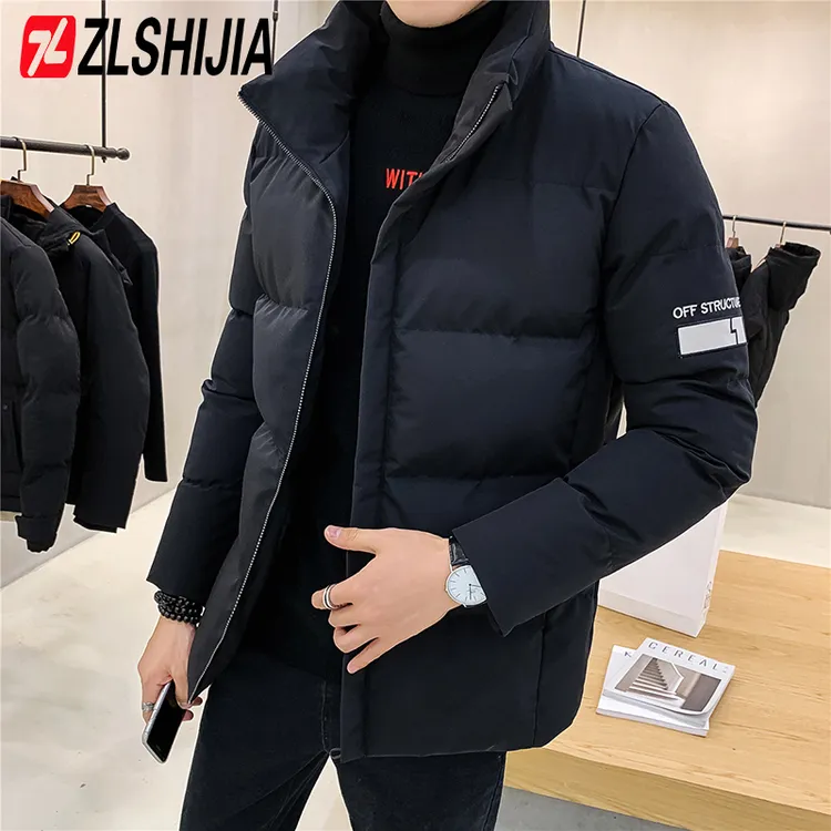 Z·L·SHIJIA/战狼世家秋冬季男装外套厚款保暖棉衣男士修身棉服男
