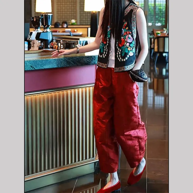 新中式国风女装知性风上衣2025早秋新款老钱风松弛感改良唐装马甲