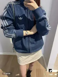 【商场撤柜】秋冬季厚款男女同款立领学院风运动韩版牛仔外套6233