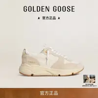 【新品】【线上限定】Golden Goose女Running Sole米色星星脏脏鞋GGDB