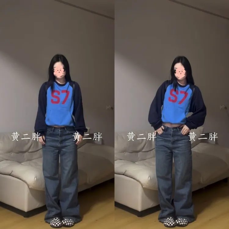 美式复古撞色印花套头卫衣女2025早秋季新款休闲百搭插肩长袖上衣