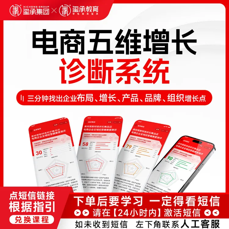 电商五维增长诊断系统