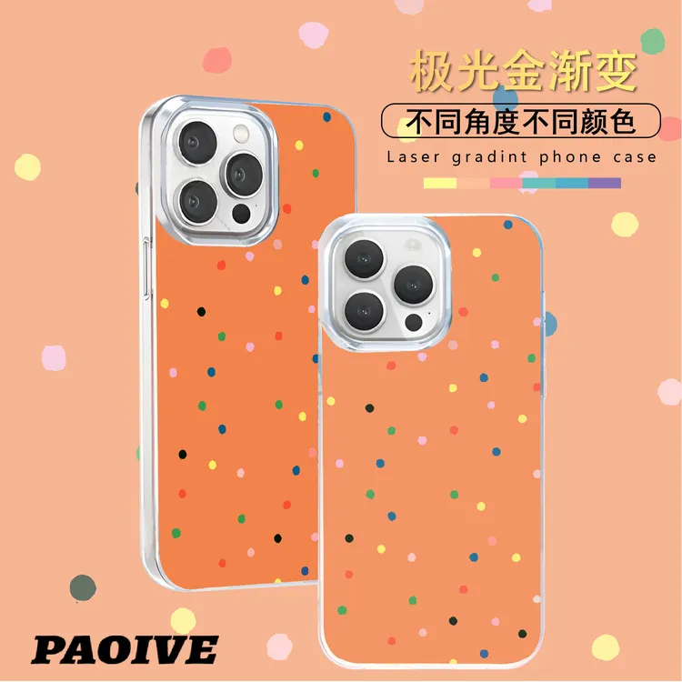 点点涂鸦适用苹果华为vivo一加iPhone小米红米极光手机壳