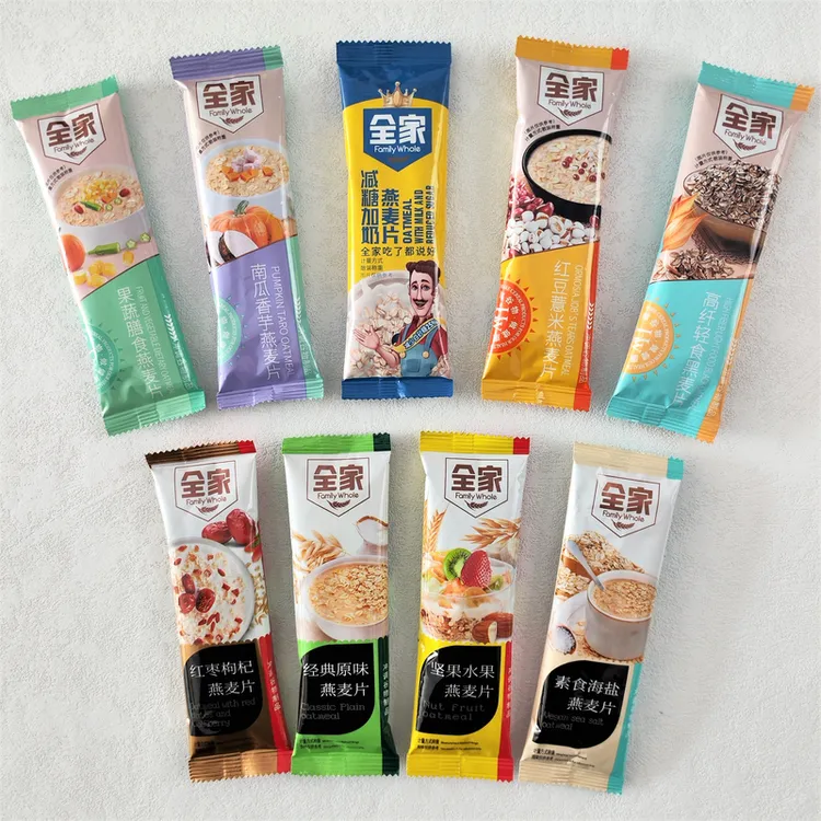 全家燕麦片坚果水果原味红豆薏米果蔬膳食南瓜香芋减糖加奶红枣