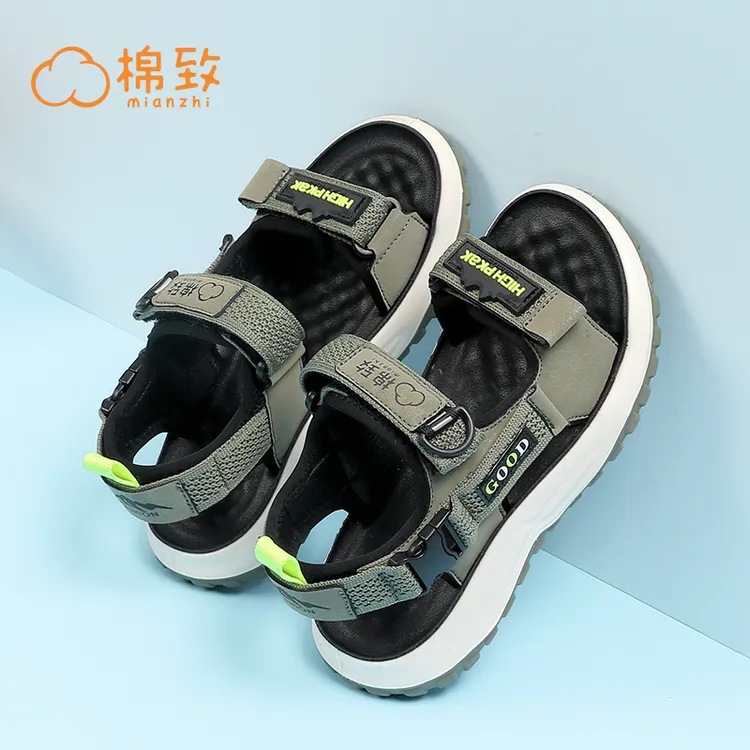 棉致男童凉鞋2025新款夏季儿童鞋子运动软底防滑中大童男孩沙滩鞋