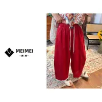 XMM.《HZ100亚麻奶奶裤》.夏季时尚休闲百搭舒适洋气潮流亚麻奶奶裤