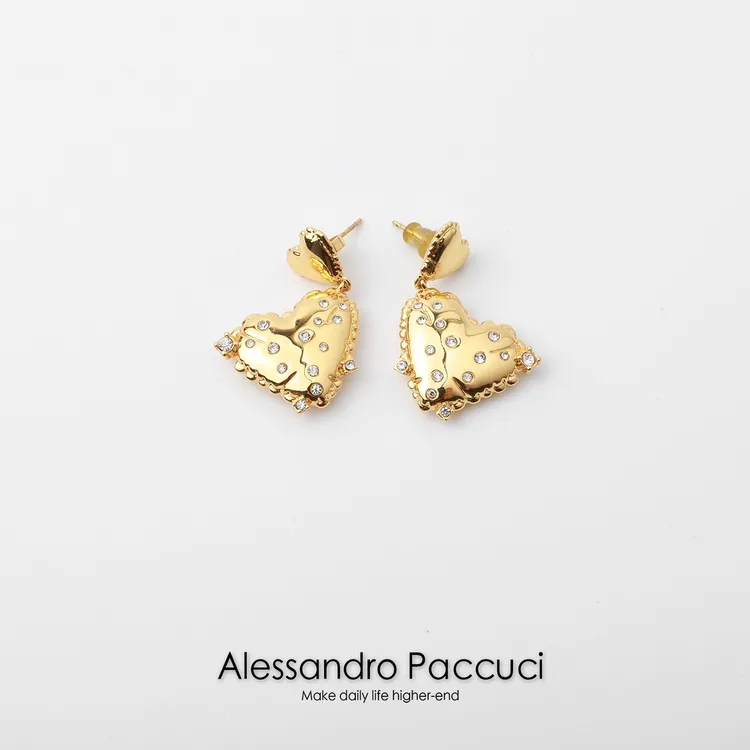 铜合金合成锆石耳饰 【孤品特价不退换】洛哥17001X时尚耳环