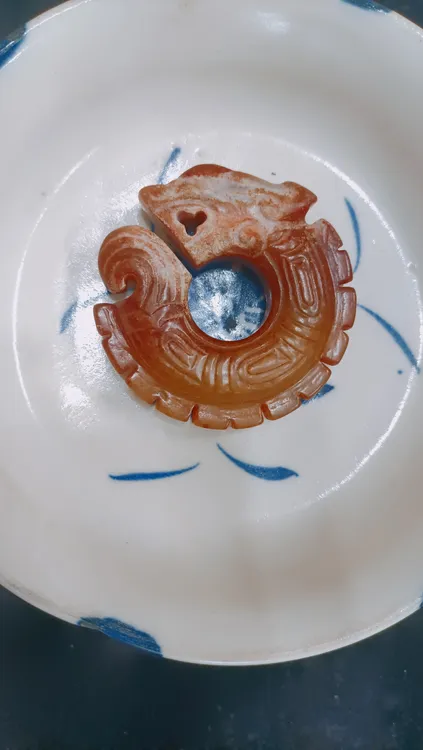 龙挂饰古玉古玩精美挂件