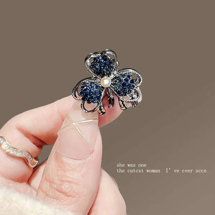 水钻小发夹新款精致小夹子头顶小号抓夹固定头发侧边刘海发卡发抓