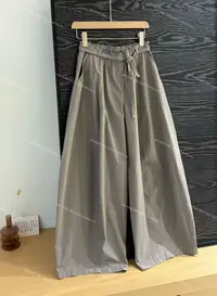 XIAOMEI ｜松紧花边腰弯刀裤-5261