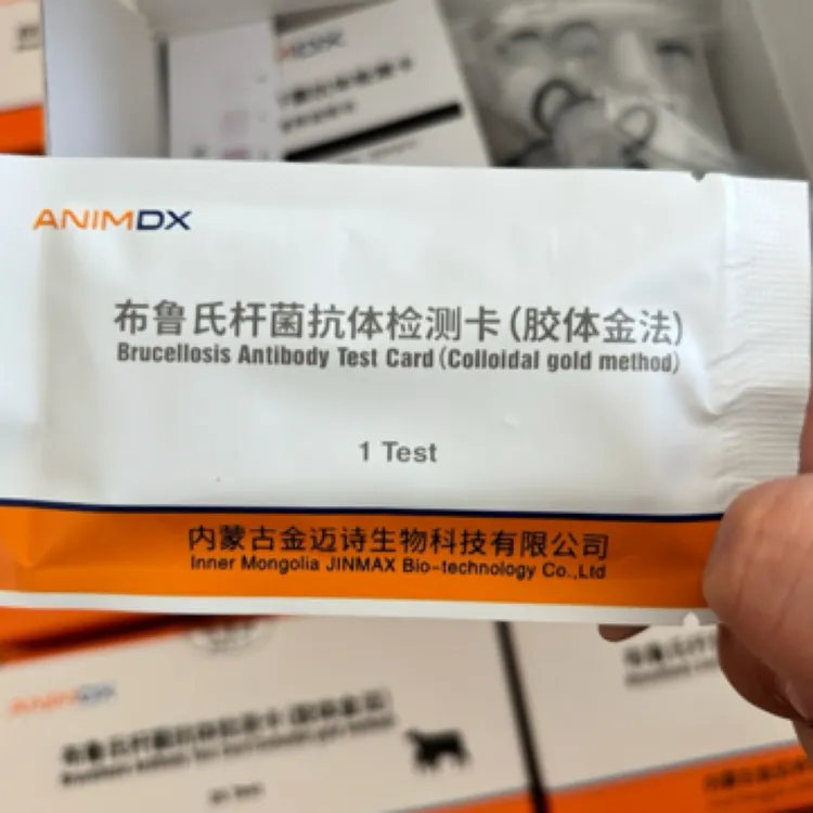 布病抗体检测卡布鲁氏菌病试纸布病诊断试剂牛羊测试纸