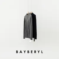 BAYBERYL老贝家属绞花半拉链羊绒百搭25秋针织衫ZZS5G0446-9/28