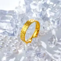 【国潮】足金999 碎碎金宽戒指 2.07 17圈口