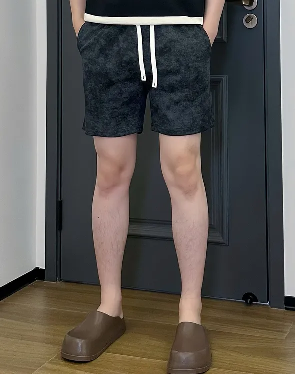 四分短裤外穿男款爆款2025新款显瘦潮流轻奢夏季休闲运动沙滩裤