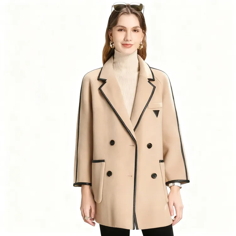 CSMD100 新款时尚优雅宽松大衣外套