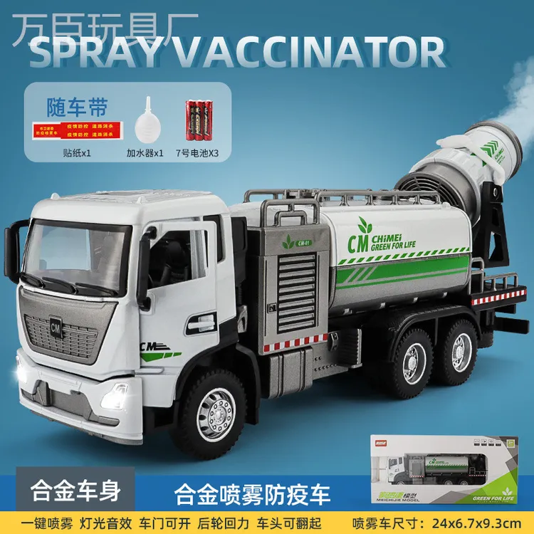 驰美1:32合金工程渣土车仿真汽车翻斗车儿童玩具运输车大卡车模型