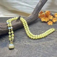 【小北好物】蜜蜡DIY套链约5mm+【多样性发一件】2QH246X71