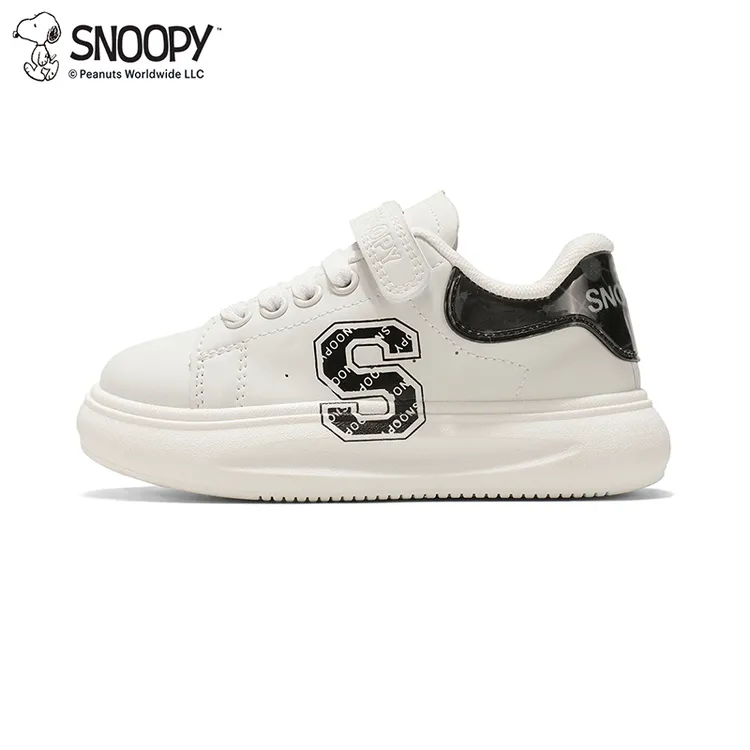 史努比童鞋男童春秋季新款休闲鞋女童中大童小学生潮流跑步运动鞋