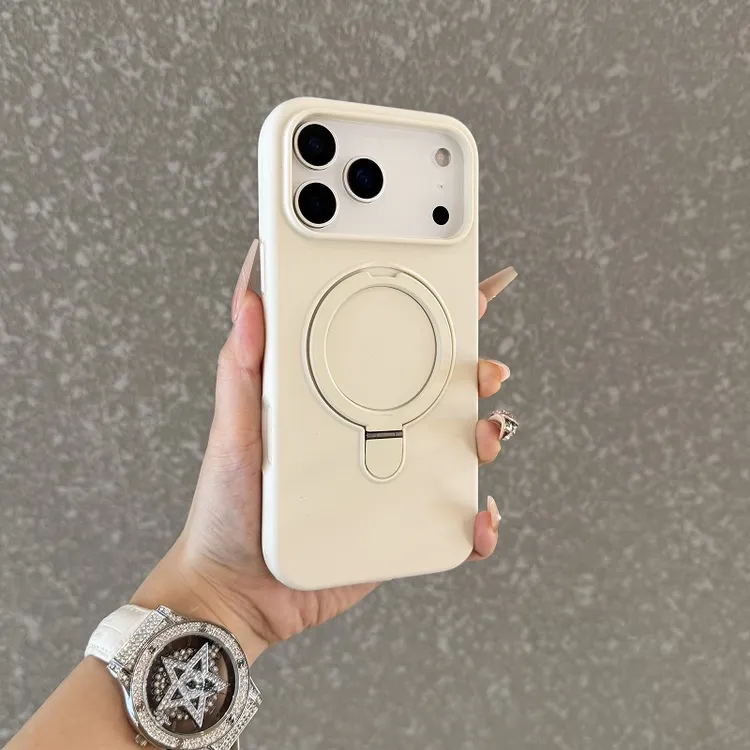 适用iPhone17promax手机壳液态硅胶17Air磁吸16全包15指环支架14