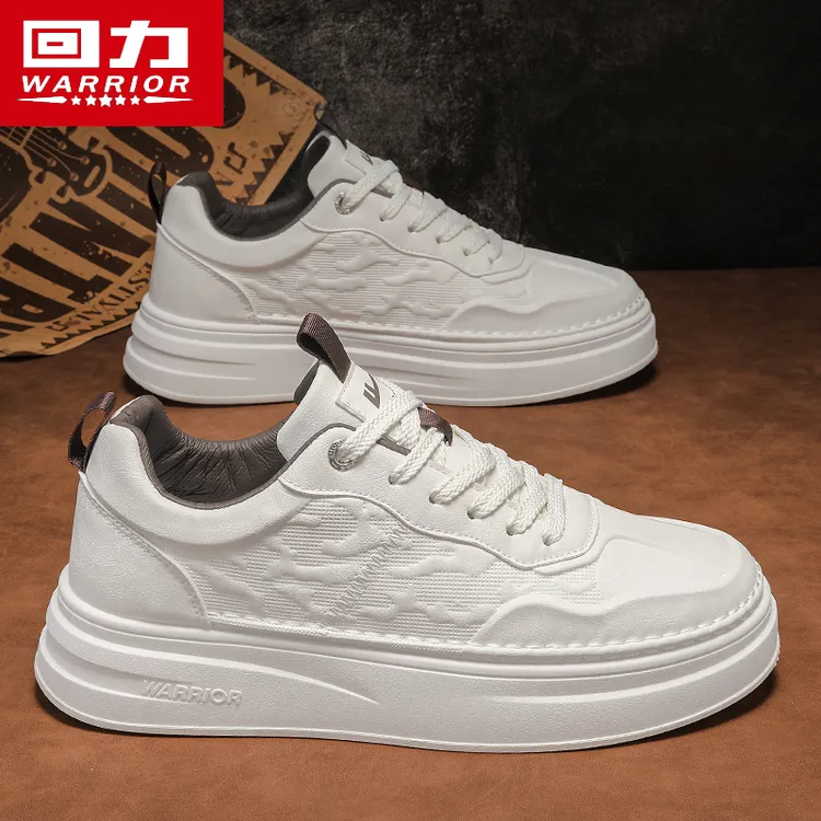 回力男士小白鞋增高百搭休闲板鞋男款爆款2025新款潮流开车专用鞋