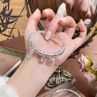新中式平安福盘缠开口手镯A06