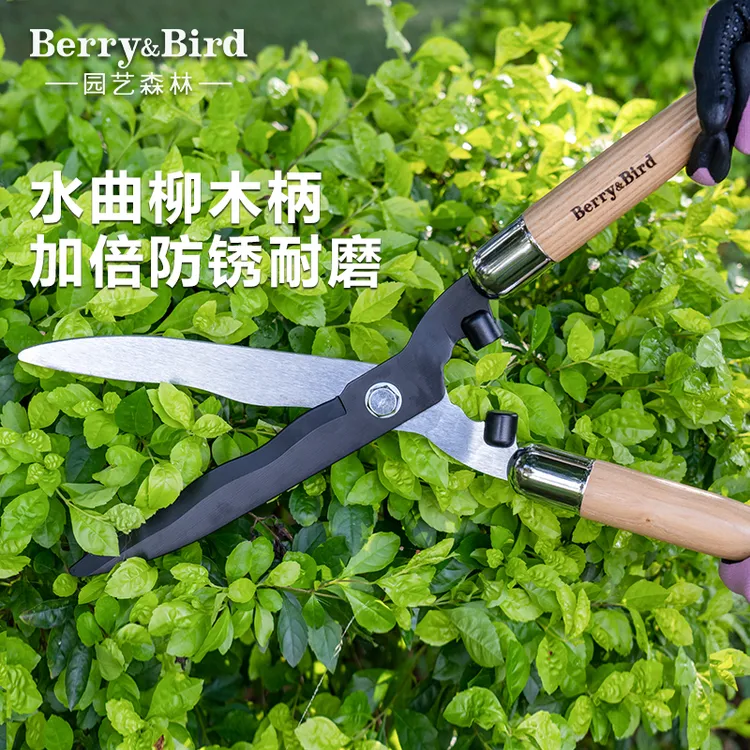 Berry&Bird园艺绿篱剪草坪修剪粗枝专用果树大剪刀家用园林绿化带