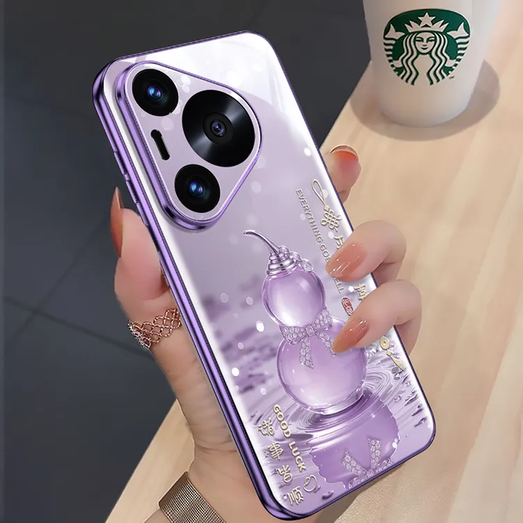 适用华为pura80葫芦手机壳新款pura80pro+高级感p70防摔ultra高档