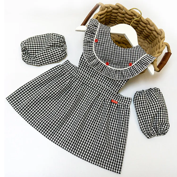 儿童围裙女孩宝宝吃饭围兜幼儿园防水防脏画画反穿衣婴儿秋冬罩衣