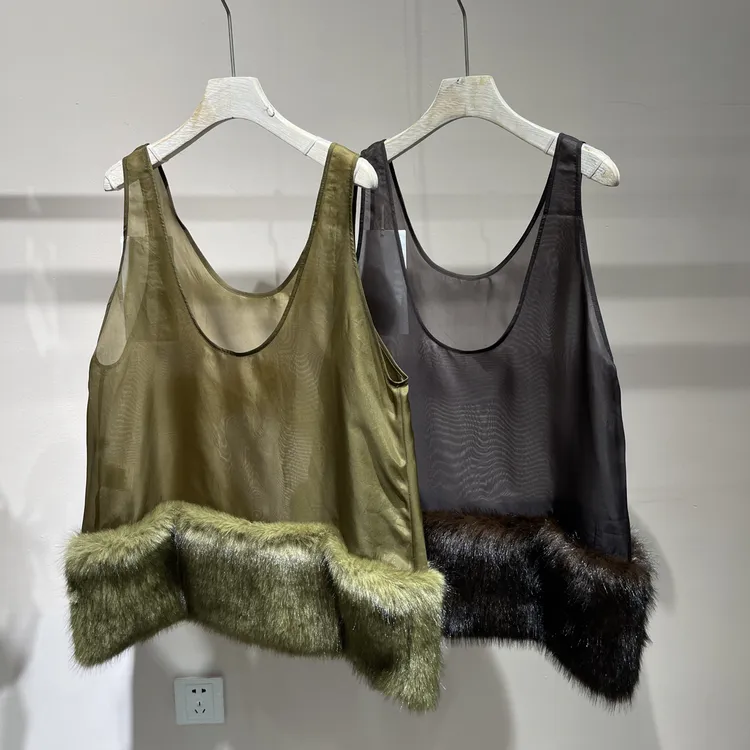 有尾｜欧根纱背心3325303