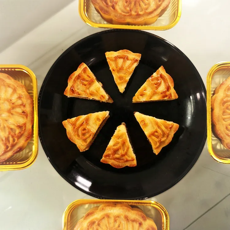 广西桂林传统广式葱香豆蓉月饼星王批发叉烧手工恭城平乐中秋糕点