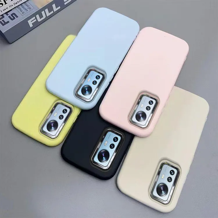 简约纯壳适用小米12手机壳12spro软12x防摔保护套软壳个性磨砂全