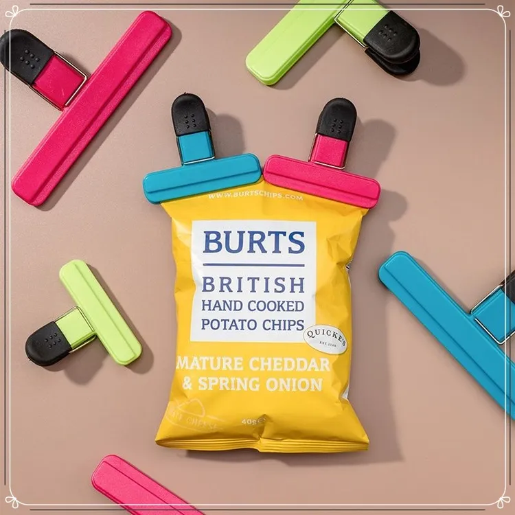 密封零食夹厨房调料封口食品封口夹子多功能夹子袋装食品级保鲜夹