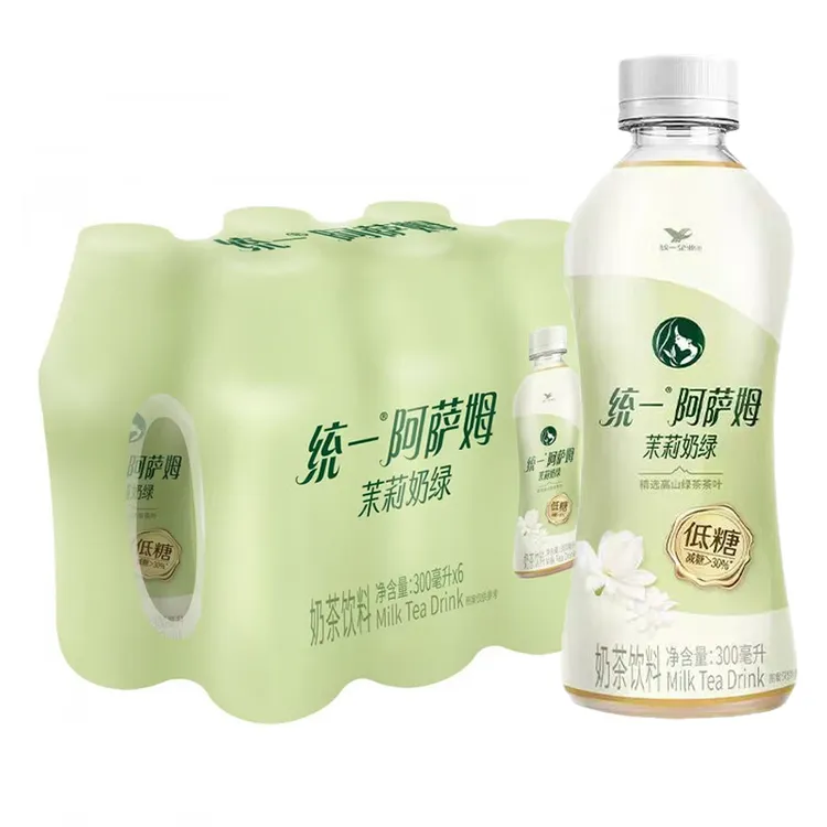 统一阿萨姆奶茶茉莉奶绿奶茶饮料阿萨姆风味茉莉网红饮品夏季饮品