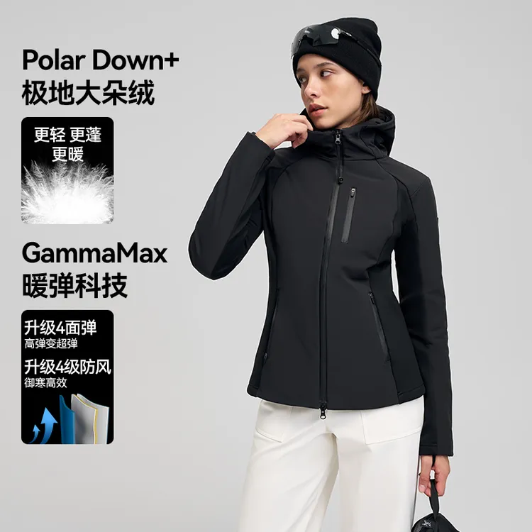 an ode to【单件羽绒外套】小腰精冲锋软壳三合一性能羽绒服