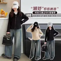 春秋款女童针织毛衣开衫515