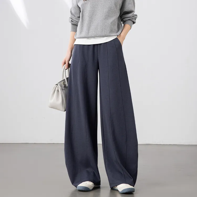 慵懒风灯笼裤宽松阔腿裤女2025春秋新款休闲裤遮肉显瘦梨形梧桐裤