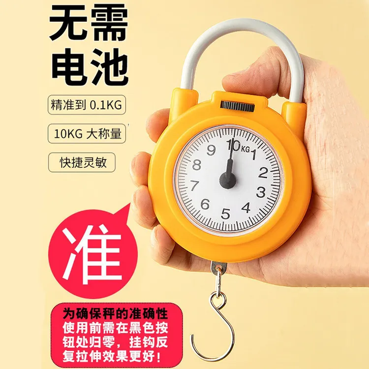 （新疆包邮）电子秤口袋秤手提秤手提称小秤高精度家用多功能